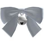 ♡ ꒱ sweet adorable dainty blue bow with bell