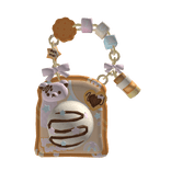 sweet bread igari neopolitan biscuit keychain