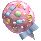 Sweet Cotton Candy Snack