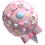 Sweet Cotton Candy Snack