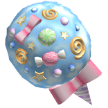 Sweet Cotton Candy Snack