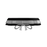 ♡ : sweet dolly ruffled choker in black & white