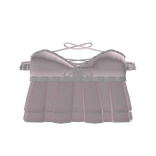 ♡ : sweet dolly ruffled top in pink & white