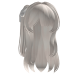 Sweet hair with a ponytail in blonde ♡