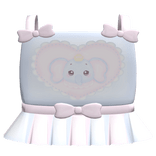♡ sweet little elephant overalls