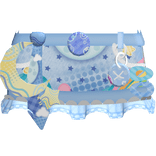 sweet lullaby pastel blue decora doll skirt 🌙💤