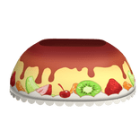 sweet pudding & fruits cute harajuku egl skirt