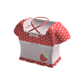 ♡ : sweet red dolly strawberry shirt