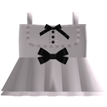 ♡ : sweet ruffled babydoll dress in pink-black