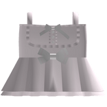 ♡ : sweet ruffled babydoll dress in pink-white