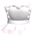 Sweet Ruffled Heart Dress in Pink