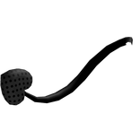 ♫ : sweet shy black polka dot devil imp heart tail