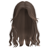 ♡ sweet silky layered wispy messy wavy hair brown