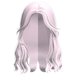 ♡ sweet silky layered wispy messy wavy hair pink