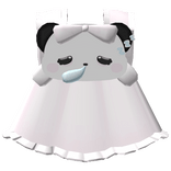 ♡ sweet sleepy baby panda ruffle dress 