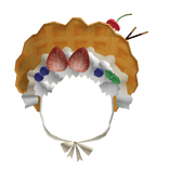 sweet waffle vanilla ice cream bonnet