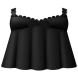 ♡ sweetest babydoll dress in black