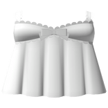 ♡ sweetest babydoll dress in white