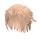 Swept Back Hair - Blonde