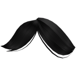 Swept Bangs in Black