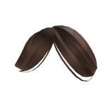 Swept Bangs in Brown