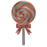 Swirl Lollipop with Satin Bow  