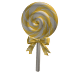 Swirl Lollipop with Satin Bow  