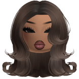 Swirly Brown Bob With Latina Makeup