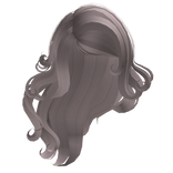 swirly flowy mermaid hair in ash