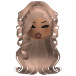 Swirly Milktea Ponytail With Latina Makeup