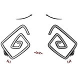 😵‍💫 Swirly Scene Confused Sad Emo Eyes