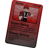 Swoops Trading Card