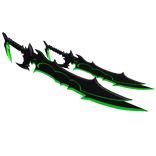 Dual Green Demon Lord Sword [V2]