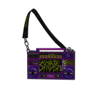 Syndicate Boombox Purse - Ultraviolet Acid