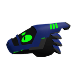 Synth Head | Blue/Green