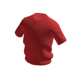 シンプルなTシャツ（赤）