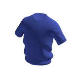 シンプルなTシャツ（青）