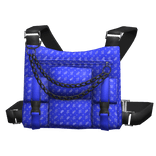 tactical chain vest designer blue