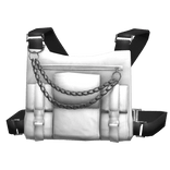 tactical chain vest white