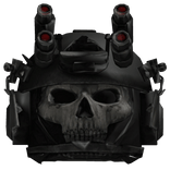 Tactical Ghost Blackout Gear Military Helmet