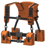 Tan Black Tactical Utility Backpack (Halloween)