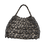 Tan Chain Wrapped Grunge Handbag