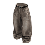 Tan Classic Baggy Denim