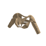 Tan Cute Cropped Top