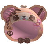 ♡ tan snacks bear hood