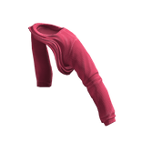 Pink Half-on Sweater