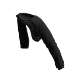 Black Half-on Sweater