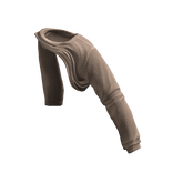 Beige Half-on Sweater