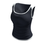 Tank Top (Navy Blue w/ White)