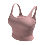 Tank Top Pink Tight Basic Cami Baddie Tee Shirt